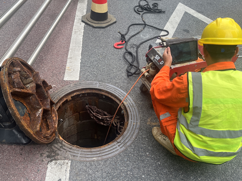 将军庙市政管道内窥检测