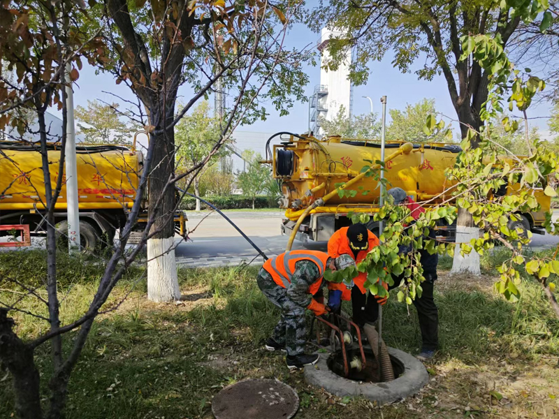 将军庙厂区管道清洗